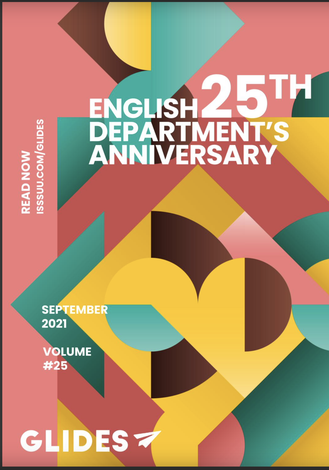 25th Edition – Happy 25th Anniversary, English department!