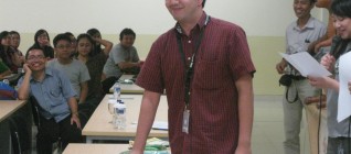 Even lecturer deserves a bar of chocolate!