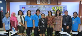 English department team and BPK Penabur team