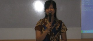 Junita, president of Journalism club