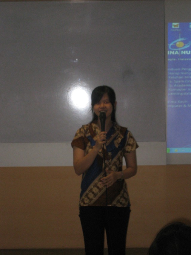 Junita, president of Journalism club