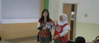 Welcoming one of the most enthusiastic future members of Journalism club: Ms. Ira Fakhirah Wahid.