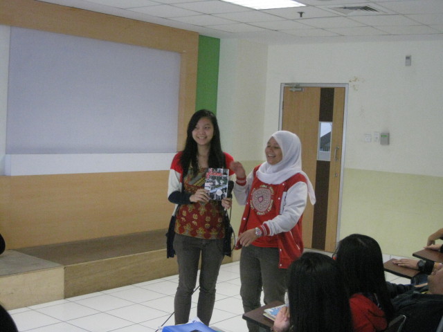 Welcoming one of the most enthusiastic future members of Journalism club: Ms. Ira Fakhirah Wahid.