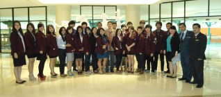 Mr. Kristianto , The F & B Manager and 06 PCG team pose to impress