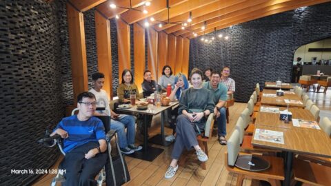 Love and Support for Albert from Binusian 2007