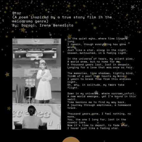 “STAR”, Winner #1 National Poetry Writing Competition 2023