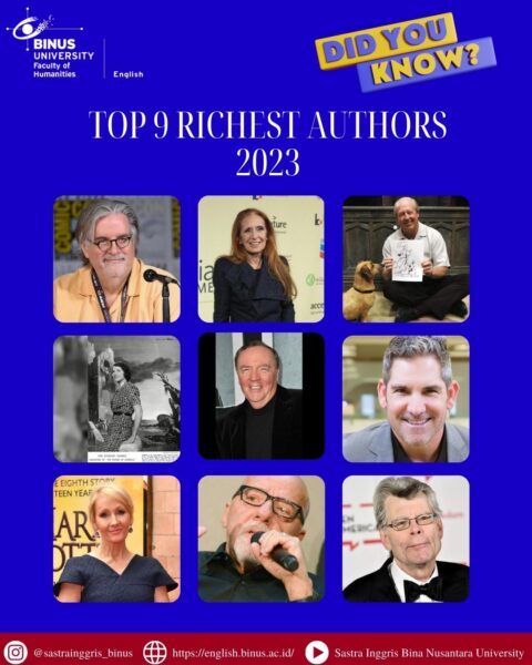 The Nine Richest Authors of 2023