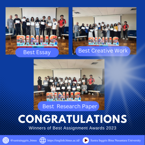 Winners of Best Assignment Awards 2023
